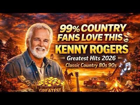 “99% Country Fans Love This 🤠 Kenny Rogers Greatest Hits 2026 🎶 Nonstop Country Songs 80s 90s”