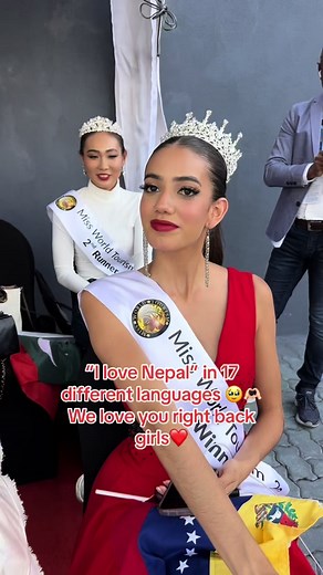 Celebrating Love for Nepal in Multiple Languages 🥹❤️