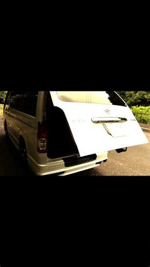 TOYOTA HIACE back door #トヨタ #ハイエース #フリーストップ #バックドア