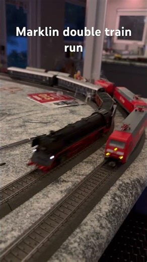 Marklin double train run