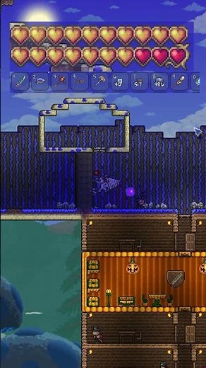 100 Days: Shorts [Day 55] - Complete Crowd! #terraria #terrariagameplay #gaming