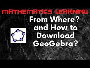 From where to download GeoGebra