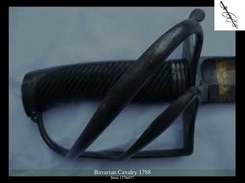 Bavarian 1788 Cavalry Sword.