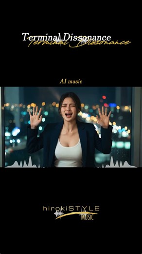 【AI Music 】生成AIで作曲♪してみた！ 🌌『Terminal Dissonance 〜終焉の不協和音〜』 #作業用BGM #終末系AIソング #エモーショナルBGM