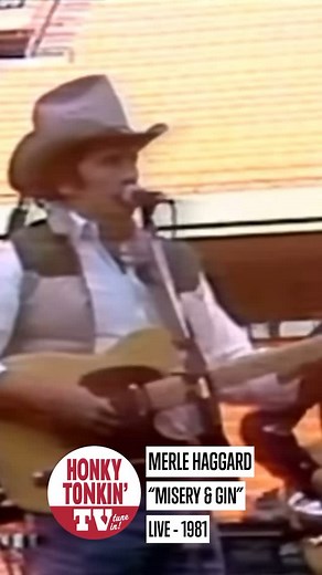 2.4K reactions · 37 comments | “Misery and Gin,” released in 1980, is pure Merle Haggard—worn down, world-weary, and soaked in sorrow. Written by Snuff Garrett and John Durrill for the Clint Eastwood film Bronco Billy, the song hit number three on the country charts. With smoky piano lines and Merle’s aching vocals, it’s a barroom confession about chasing comfort at the bottom of a glass—and finding only more #country | HonkyTonkin'TV | Facebook