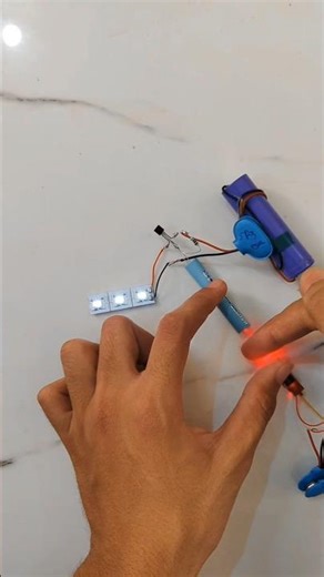 how to make laser security alarm system 🗿 #laser #security #electronic #tech #inventions #drone #diy