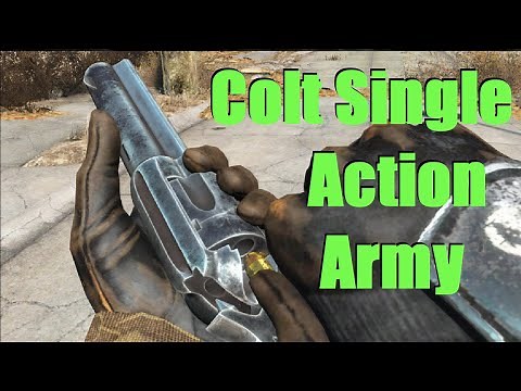Fallout 4 Mod Review - Colt Single Action Army