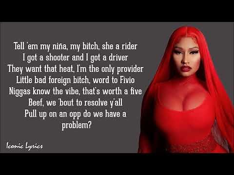 Do We Have a Problem - Nicki Minaj (Lyrics) ft. Lil Baby