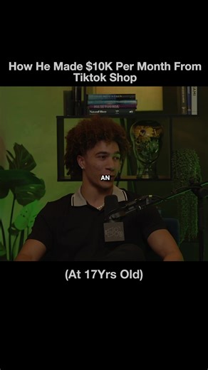 This is how he started making $10k per month on TikTok shop. (Full podcast Yt: @sebastiantiktokshop) Main acc @Sebastian - TikTok Shop Coach #motivation #money #mindset #rich #success