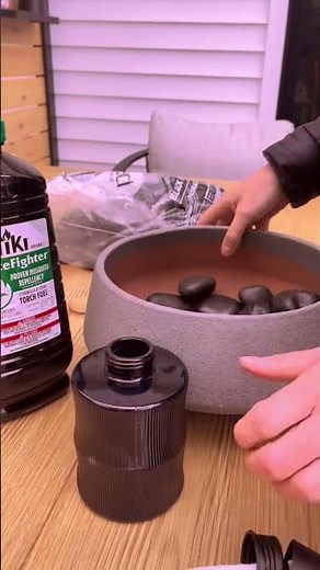 DIY Fire Bowl Tabletop Fire Place Build