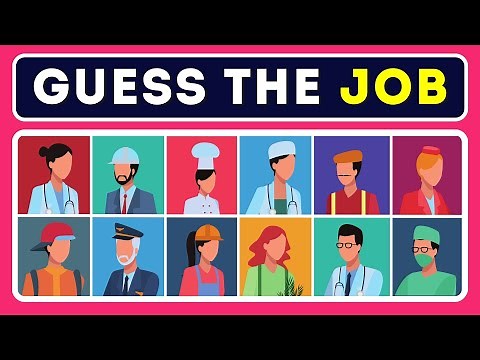 Guess the Job! Quiz 4: Jobs and Occupations | English Vocabulary Games 🎲