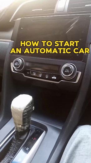 How to Drive Automatic Car H|How to start an automatic car | #travel #driving | Malik Driving school