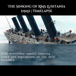 92K views · 1.3K reactions | ⚓ The Sinking of RMS Lusitania (1915) |...