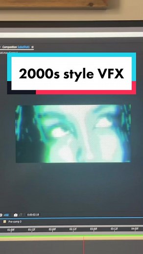 How to give your video clip a 2000s style effect! 💙💙💙#vfx #2000s #00smusic #retro #nostalgic #tutorial #aftereffects #tint #glow #effects #filter #videography #crt #scanlines #vhs #vcr #howto #design #90s #baby #powerblue