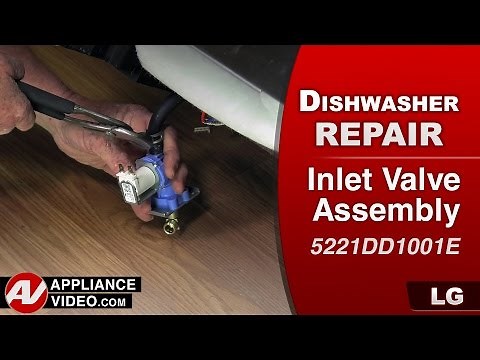 LG Dishwasher - No Water Fill - Inlet Valve Assembly Repair and Diagnostic