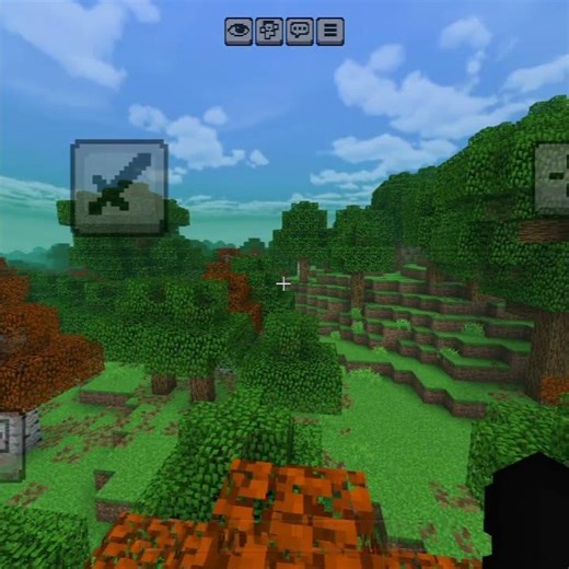 java UI in Minecraft bedrock ☠️