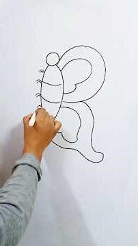 butterfly drawing #trending #drawing #art #shortsfeed #youtubeshorts #shorts #draw #diy