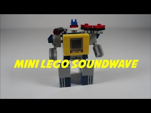 How To Build A Mini Lego Soundwave