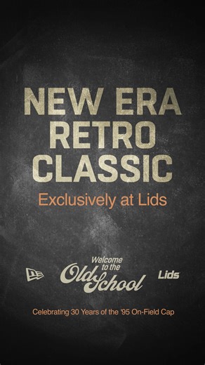 It’s not retro-inspired—it’s the real deal. The first fitted without the New Era flag since 2007. Vintage fit. Legendary look. | Lids