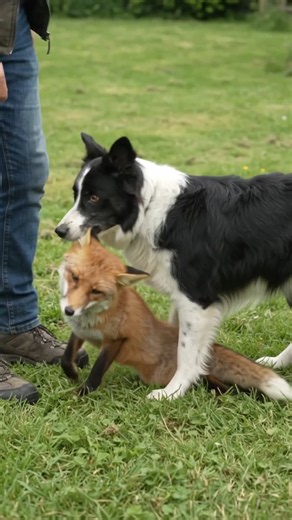 Border Collie Obedience #fox #animals #foxhunter #foxhunting #hunting #bordercollie #dogtraining 🐶 🐾