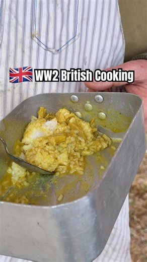 WW2 British Curry Chicken from the Manual
