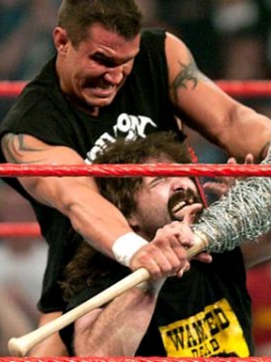 Randy Orton vs Cactus Jack: WWE Backlash 2004 Highlights