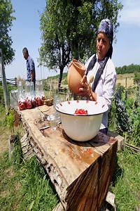 Picking Raspberries For Canning, Outdoor Cooking.🏘🏞🧑🏻‍🍳😋🥰 | Cooking Family