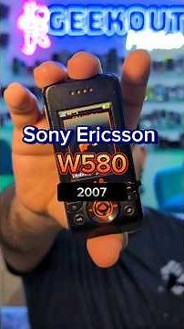 Sony Ericsson, w580, 2007 #sonyericsson #w580 #walkman #review #Cellphones #retro #fitness