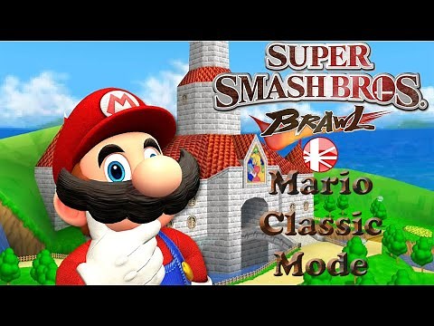 TAS - Super Smash Bros. Brawl - Mario Classic Mode (No Damage, Intense Difficulty)