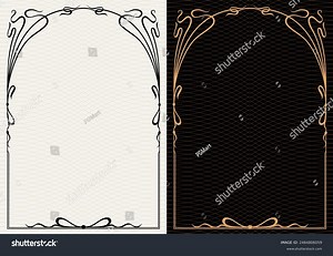 Luxury Frame Invitation Card Background Vector Stock Vector (Royalty Free) 2464806059 | Shutterstock