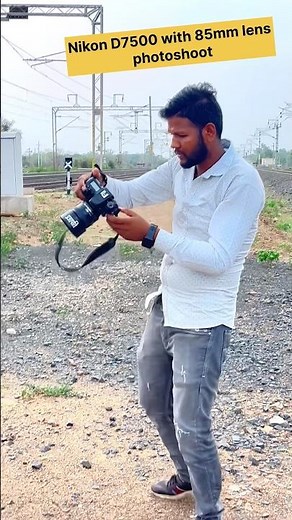 Nikon d7500 with 85mm lens outdoor photoshoot 📸🔥 #dslrcamera #nikon