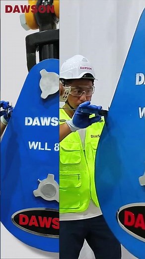 DAWSON 127.5Ton Proof Load Test for Heavy Duty (HD) Lifting Snatch Blocks, Lifting Pulley Blocks