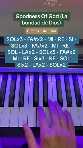 La Bondad de Dios: Tutorial de Piano Completo