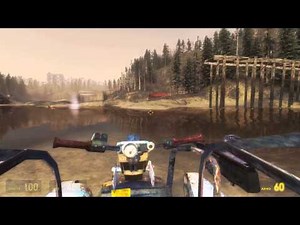 Half-Life 2 : FakeFactory Cinematic Mod Before and After Comparison