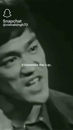 Be water my friend by Bruce Lee #motivation #quotes