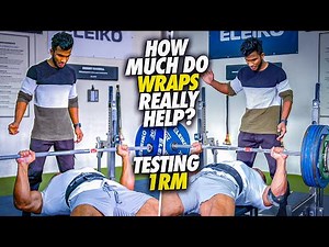 How much do wraps help? 1RM test at 255lb/114kg bodyweight!