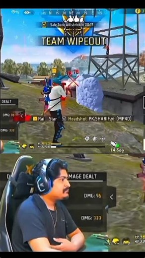 Rai Star ne diya galli 😂 #shorts #freefire #raistar