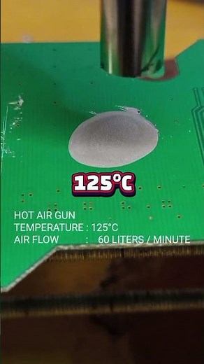 Boiling and melting point of a brand of solder paste