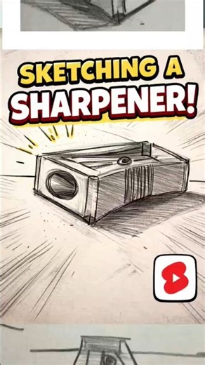 Perspective Drawing Made Easy | Sharpener #sharpener #sketch #drawing #art #shadow #sketchings