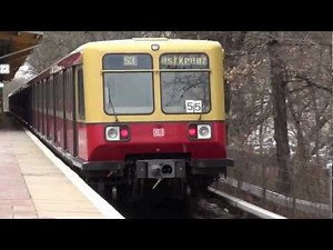 S-Bahn Berlin - die Linie S3 mit den Zügen Baureihe 485 HD (historisch)