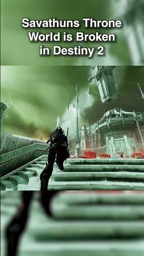 Savathuns Throne world is BROKEN in #destiny2 #gaming #glitches #outofbounds