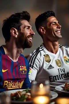 “Ronaldo Visits Messi’s House.What Happens Next Will Shock You! #football #funny #memes#shorts#viral