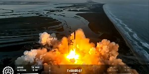 SpaceX Starship's second launch reaches edge of space before premature explosion