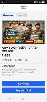 Army Crash Course Introduction