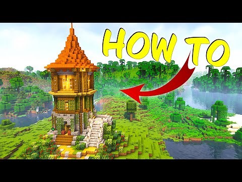 How to Build a Minecraft Tower From the Bottom Up For Survival