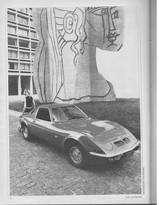 Vintage C&D Review: Opel GT 1.9 - The First Lutz-Mobile - Curbside Classic