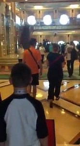 Welcoming us aboard the Disney Magic | Magical Mouse Travel