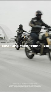 The award wining Speed 400 & rugged Scrambler 400 X combine iconic style with class-leading performance. Customise yours today with our online configurator. | Triumph Motorcycles | Facebook
