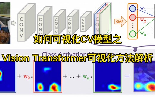 如何可视化你的CV模型？Vision Transformer可视化方法解析#人工智能 #计算机视觉 #深度学习
