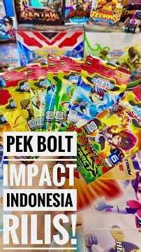 🍃PEK BOLT IMPACT INDONESIA RESMI RILIS: FULL ART KOMIK PERTAMA! ⚡️